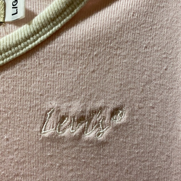 🌺4/$25🌺 Levi’s Red Tab light pink Tank Top - Picture 3 of 3